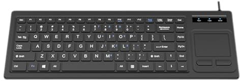 Gramigg Ergonomische industrielle USB-Tastaturen mit reaktionsschnellen Touchpads für Automatisierungssysteme