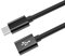 pluX Lot adaptateur micro USB vers USB-C, type C (mâle) vers micro USB (femelle) convertisseur de type C compatible avec Galaxy S8/S8+, S20 Note 20, Huawei P10 Plus/Honor 8, LG G6 et plus (Noir)