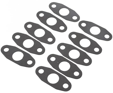 QEOQWQB 10 Pcs Turbo Dichtung Öl Feed Rückkehr Schlauch Rohr Universal T3 T4