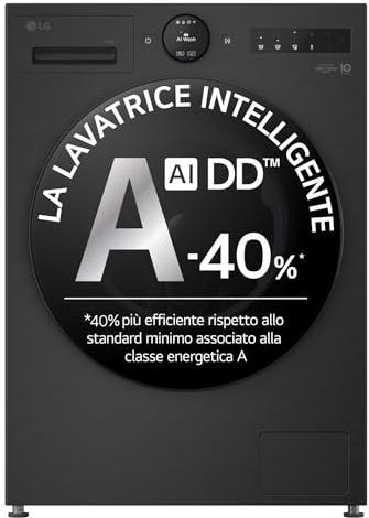 F4X7013TBB - Lavatrice 13 Kg, Carica Frontale, 1400 giri, Classe energetica A