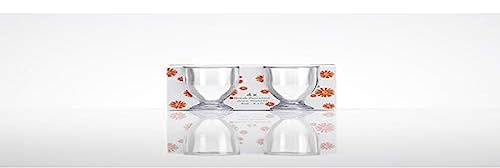 Flamefield AC-30 Acrylic Juice Glass, Clear, 170ml Capacity, Pack of 6