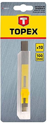 Lame Ricambio Per Raschietto In Metallo Lunghezza 10 Cm.