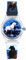 Pacific Time Mädchen Armbanduhr Uhr Pferd weiß Pferdemotiv Fotoarmband analog Quarz blau 20810