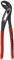 NWS 1651-12-180-SB ClassicPlus Waterpump Pliers, Silver/Red