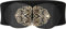 BlackButterfly 3 Zoll Breit Korsett Elastische Vintage Taillengürtel (Schwarz, M)