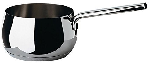 Mami - Casseruola con manico, 160 cl, in acciaio INOX lucido, 32 x 17 x 9,2 cm, per coperchio Ø 16 cm