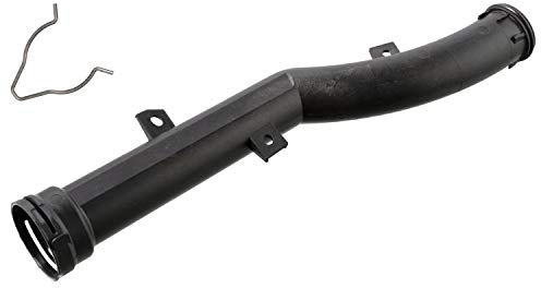 Febi bilstein 103135 - Tubo de agua de refrigeración con pinza y anillo de sellado, 1 unidad, color azul