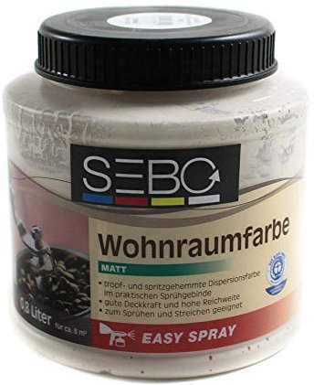 Wohnraumfarbe Caramel 6x0,8l