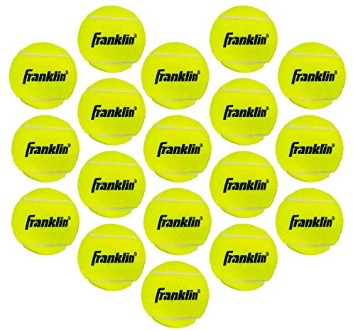 Franklin Sports 18 Pack Pressureless Practice Tennis Balls