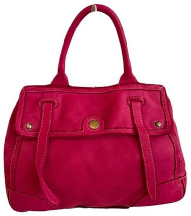 BZNA Bag Lauren Pink Italy Designer Damen Handtasche Tragetasche Tasche Leder Neu