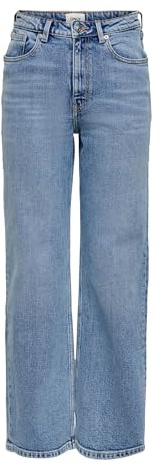 ONLY Womens Medium Blue Denim Jeans Stretch
