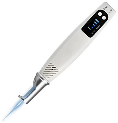 DEHOAD Laser Pen Dot Mole Removal Picosecond Pen Warzen Entfernen Muttermal Entfernung Stift, Bluelight mit 9 Modi Und 4 Stufen für Haut Tag, Maulwurf, Tattoo, Sommersprossen,Blue Light
