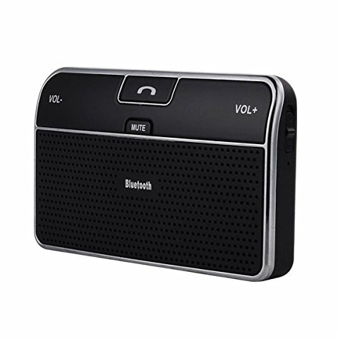 YONGYAO Bluetooth 4.0 Altoparlante Vivavoce per Auto Ricevitore e HD Voice per iPhone 6 6S