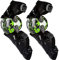 Scoyco 2 rodilleras para motocicleta, protección de rodilla de polipropileno, carcasa de polietileno, motocross, carreras