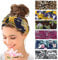 Haarbänder Damen Breite Elastische Weiche 6 Pcs Sommer Boho Stirnband Print Haarschmuck Yoga Sport Haarband Mehrfarbig Dünn Stirnbänder