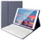 Lively Life Bluetooth-Tastatur für iPad mit Schutzhülle, abnehmbare Tastatur – Italienisches QWERTY-Layout – Violett