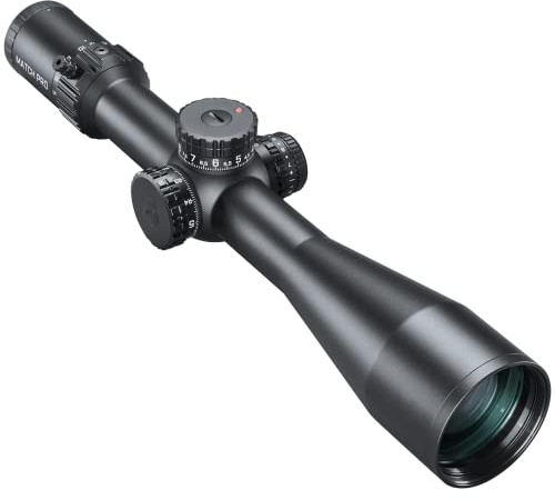 Bushnell Match Pro ED 5-30x56 Riflescope - ED Prime Glass, Illuminated Deploy MIL 2 Reticle for Precision Shooting