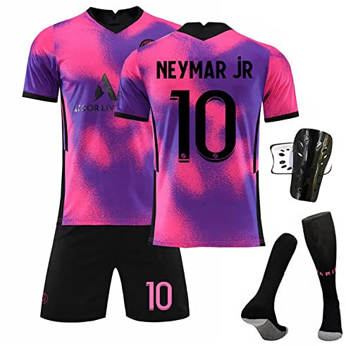 Generisch Hause/Auswärts Fußball Trikots Shorts und Socken Set, Erwachsene/Kinder Fussball Jersey Trainingsanzug, Trikot für Junge Herren