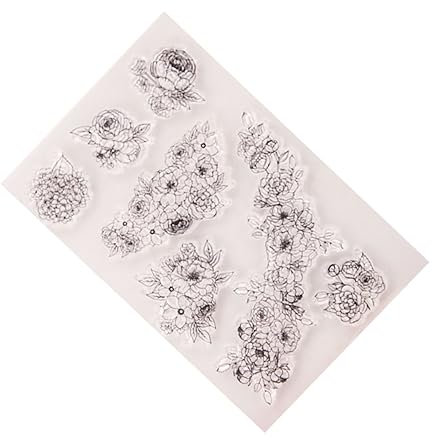 ifundom Silikonstempel Für Scrapbooking Fotoalbum Umschlag Brief Tagebuch T1510