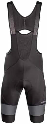 NALINI 03002101100C000.10 Bas Reflex Bib Uomo Pantaloni Sportivi Nero S