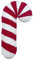 Eteslot zuckerstangen Kissen - Candy Cane Pillow Decoration - Pillow - rotes -Lollipop-Kissen – Weihnachtsdekoration – Geschenke