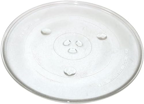 EASYSPARES UK 315mm 12.5 Inch Turntable Glass Plate Dish for Kenwood Microwave