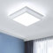 Comely LED Deckenleuchte, 34W 3825LM Led Lampen Deckenlampe Quadrat, 6500K Decke Küchenlampen Modern Schlicht Weiß Ideal für Bad/Balkon/Keller/Schlafzimmer/Flur