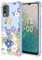 BORYA Case for Nokia C32 4G, Shockproof TPU Bumper Clear Ultra Thin Soft Silky Premium Silicone Cover with Cute Elegant Simple Pattern, A64