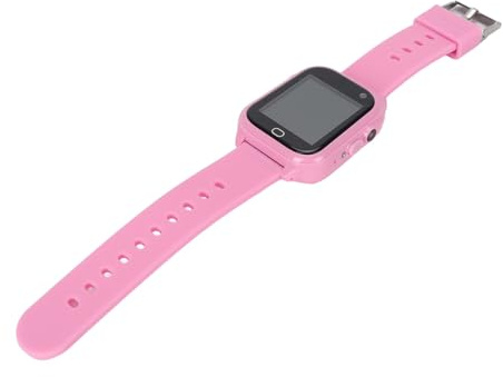 Cuifati Kinder-Smartwatch für Jungen und Mädchen, IP67 Wasserdichte Farb-Touchscreen-HD-Kamera-Uhren mit 26 Spielen, Musik-Videokamera-Wecker, Pädagogisches Geschenkspielzeug für (PINK)