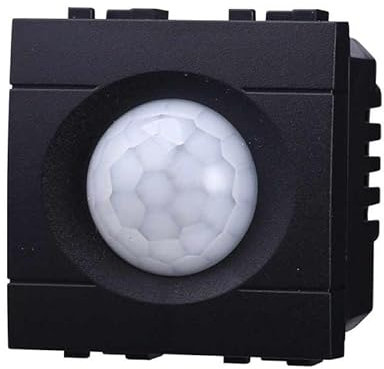 ZOREI Serie Civile Frutti Prese Interruttori Deviatori, Compatibile Con Vimar Arke (1, Sensore Movimento PIR Timer 2P 2M)