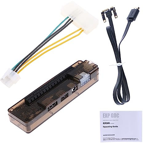 Saiyana Laptop Esterna Espansione Indipendente Scheda Video Dock Grafica PCI-E Versione Per Laptop Notebook Facile Da Usare Scheda Grafica Esterna Per Laptop Laptop Adapter Gaming Usb 3.0 3 Monitor 3