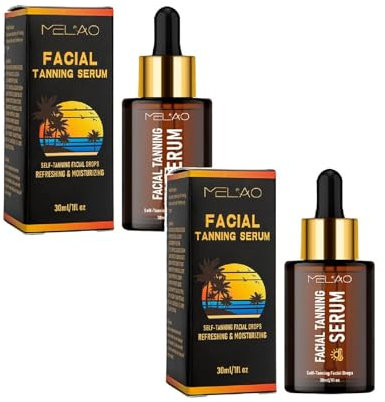 SelbstbräUner Self Tanning Drops Natürliche Bräunungstropfen mit Hyaluronsäure-Bräunungsöl zur allmählichen Bräunung SelbstbräUner Gesicht SelbstbräUner SelbstbräUner Gesicht BräUnungsöL (30ml)