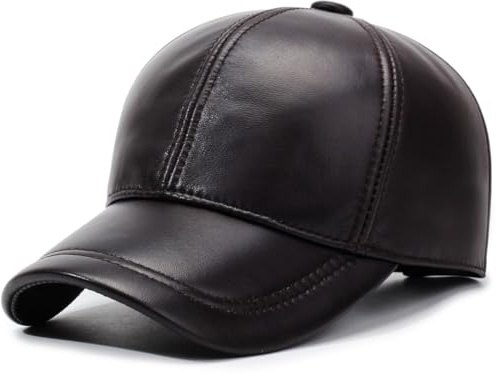 LUTICELI Baseballkappe für Herren und Damen, Lammleder, für Outdoor-Reisen