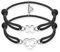 AFCJLTO couple bracelet,Personalised Bracelet for Men and Women, Gift for Lovers Family Best Friend Girlfriend Mother Sisters