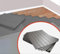XPS Isolation phonique pour sols en vinyle à clic – Tapis d'isolation de qualité supérieure pour une isolation acoustique optimale 5 mm