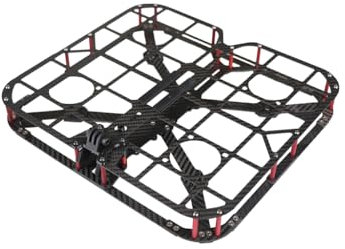 FEICHAO Q4 12,7 cm T3-Rahmen-Set, 230 mm, Kohlefaser-Gestell mit Schutzrahmen für RC-Drohne