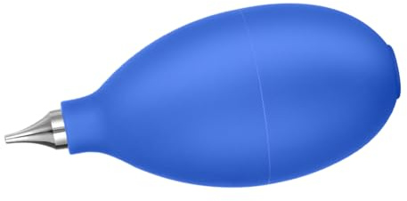 QUMIIRITY Souffleur d'air Multifonction pour Lentilles D'appareils Photo Et Clavier Ordinateur, Outil De Nettoyage Portable en Caoutchouc Bleu, pour Téléphone, Montre Et Caméra