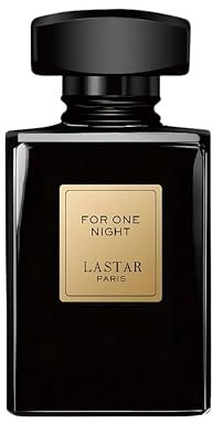 Lastar For One Night Parfüm Paris Luxus Parfum 55ml Unisex Duft | Süß Orientalisch Gourmand mit Kaffee Vanille Birne & Jasmin | Eleganter Abendduft für Männer | Geschenkidee Premium