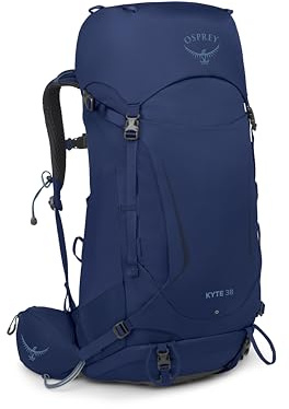 Osprey Kyte Women's Backpacking Pack, 38L X-Small/Small, Serenity Blue
