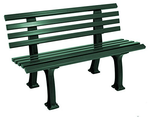 Blome Parkbank Ibiza 2-sitzer 120cm, Kunststoff dunkelgrün