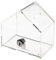 HMF 46911 Spendenbox, Aktionsbox, Spendenhaus, Acryl, 13,8 x 12,5 x 9,0 cm