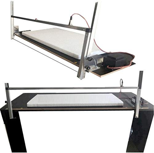 Styroporschneidegerät Thermo Säge Styropor Cutter Styroporschneider Größen Auswahl XS -102cm mit Ständer / S - 102cm / L- 115cm / XL- 135cm / XXL- 155cm Inklusive 3 Glühdrähte - DEUTSCHE HERSTELLUNG-