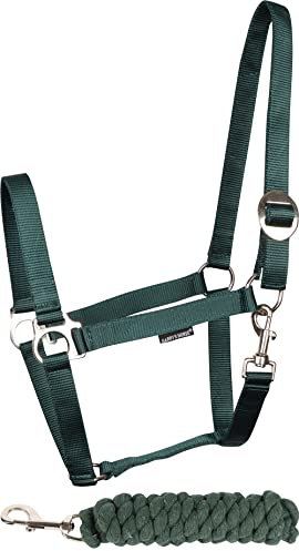 Harry's Horse Halsterset Initial, Farbe:Green, Größe:Pony