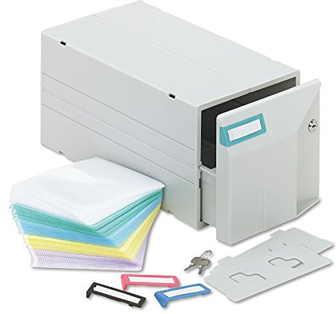 Innovera CD/DVD Storage Drawer, Powder Coated, 1 Shelf