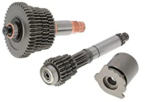 4-Gang Getriebe komplett, originale Übersetzung - für Simson S51, S70, KR51