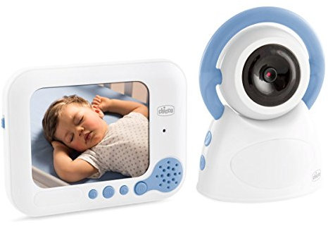Chicco Baby Monitor Top Deluxe - Vigilabebés con cámara video, con visión nocturna