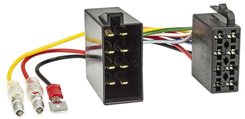 tomzz Audio 7300-000 ISO T-Kabelsatz Anschlussadapter für Strom Verlängerung mit Abzweig für zusätzlichen Stromabnehmer