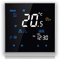 BecaSmart Series 3000 Termostato Inteligente Wi-Fi programable Dos Tubos para Aire Acondicionado Fan Coil con conexión WiFi para Soporte Intelligent Voice (Dos Tubos, Negro)
