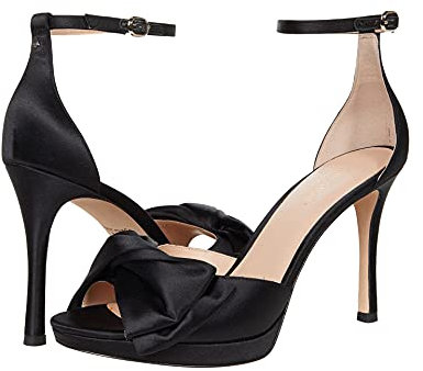 Kate Spade New Yorker Frauenbrautbogenpumpe, Schwarz, 4 UK