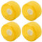 VGEBY Skateboard Rollen, 4 Stück Longboard Rollen Cruiser Rollen 80A Longboard Rollen 70mm Skateboard Ersatzrollen(Gelb) Elektroroller